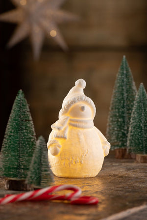 Belleek Living Snowman LED