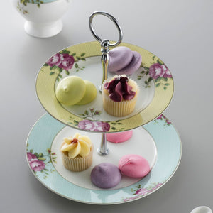 Aynsley Archive Rose Two Tier Server