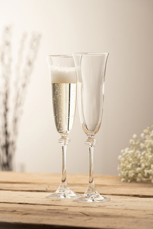Liberty Champagne Flute Glass Pair