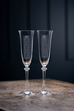 Celtic Knot Liberty Flute Pair