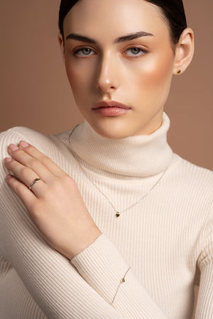 Heart of the Claddagh Silver & Gold Bracelet