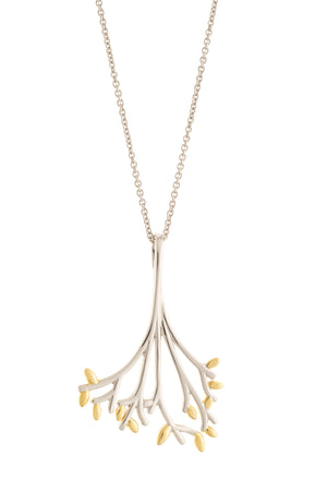 Wildwood Sterling Silver & Gold Pendant