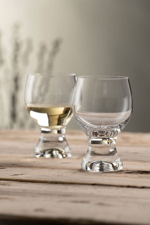 Elegance Footed Tasting Glass Pair