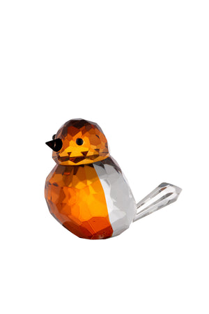 Crystal Robin Figurine