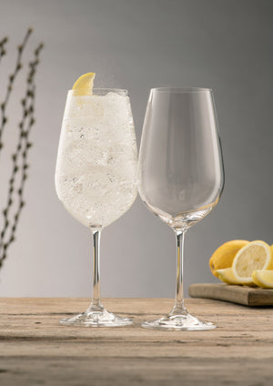 Engraved Spritz Glass Pair