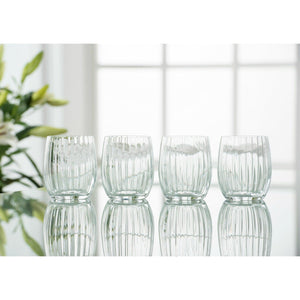 Engraved Erne Tumbler Glass Set of 4 - Galway Irish Crystal