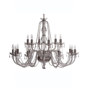 Leenane 18 Arm Chandelier IRE/UK Fitting - Galway Irish Crystal