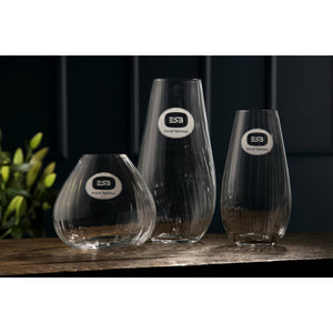 Erne 12" Vase Engraved - Galway Irish Crystal