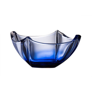 Engraved Sapphire Dune 10" Bowl - Galway Irish Crystal