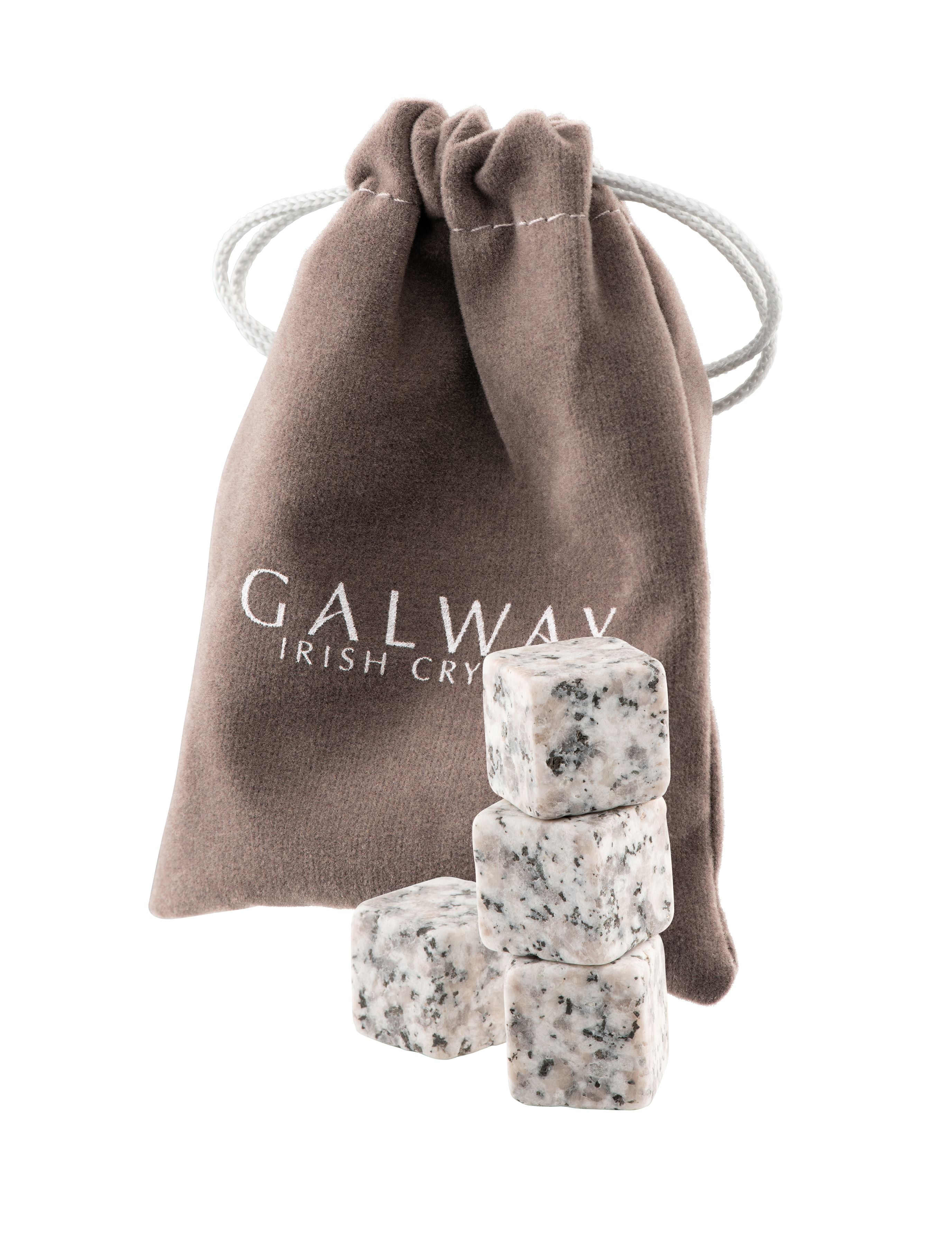 Cooling Stones Set of 4 - White/Grey Granite