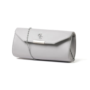 Clutch Bag - Grey - Galway Irish Crystal