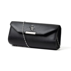 Clutch Bag - Black - Galway Irish Crystal