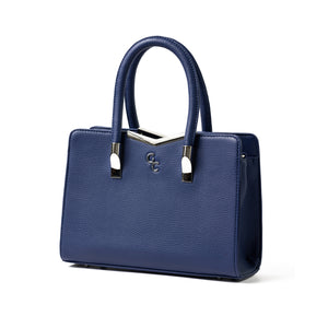 Top Handle Bag - Navy - Galway Irish Crystal
