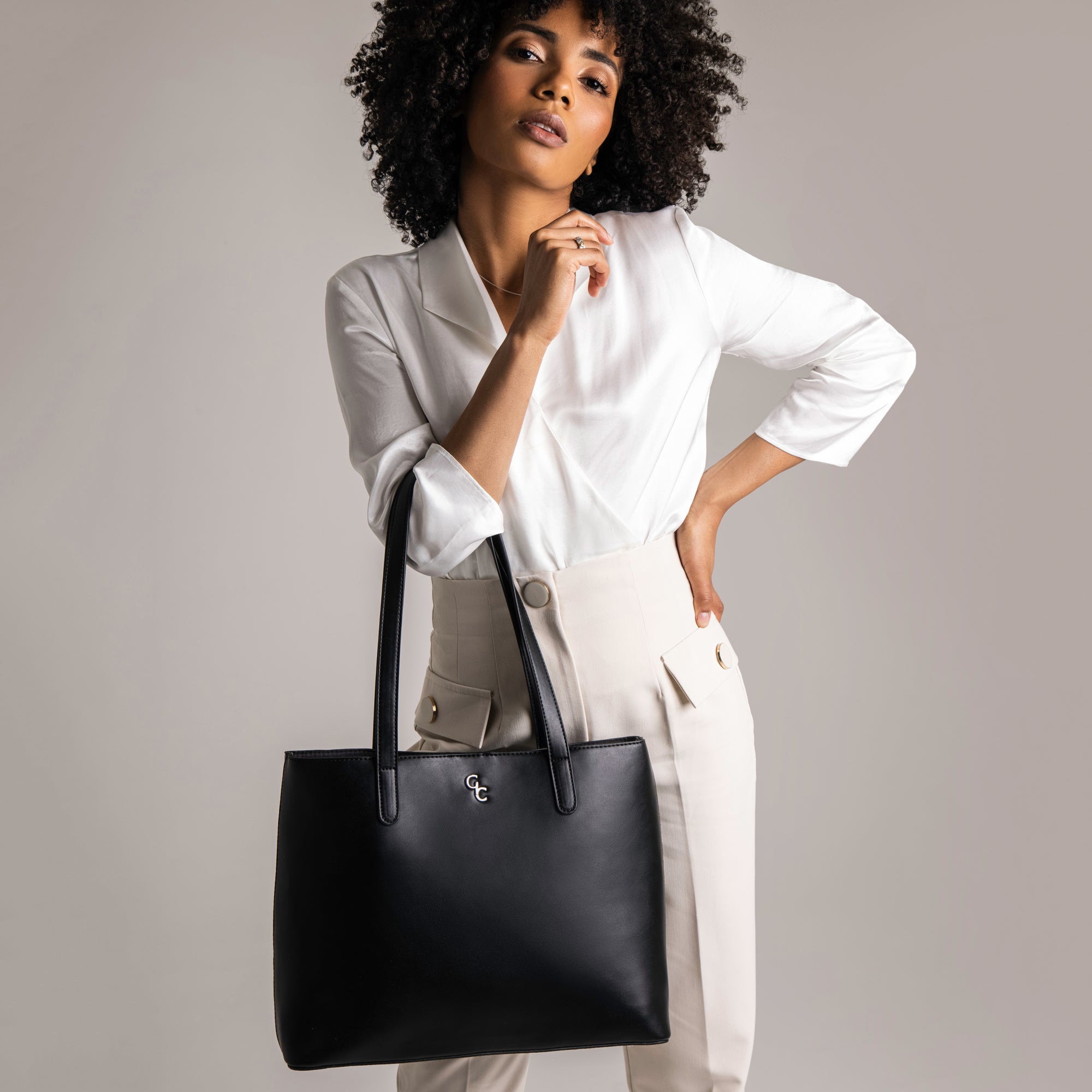 Large Tote Bag - Black