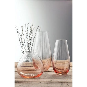 Erne 9.5" Vase Blush - Galway Irish Crystal