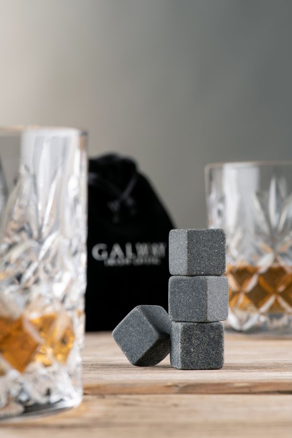 Whiskey Stones Set of 4 - Galway Irish Crystal