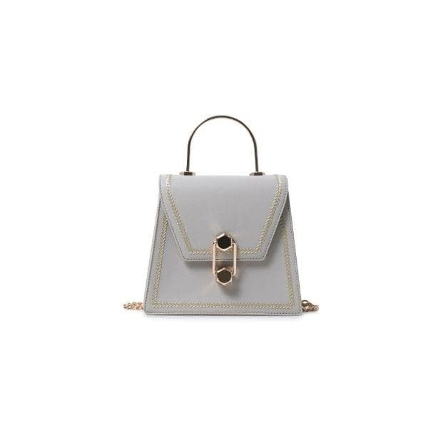 Top Handle Bag Warm Grey - Galway Irish Crystal