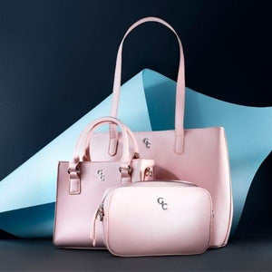 Large Tote Bag - Pink - Galway Irish Crystal