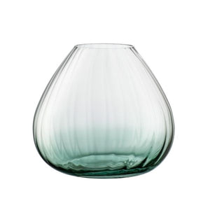 Erne Rose Bowl Aqua - Galway Irish Crystal