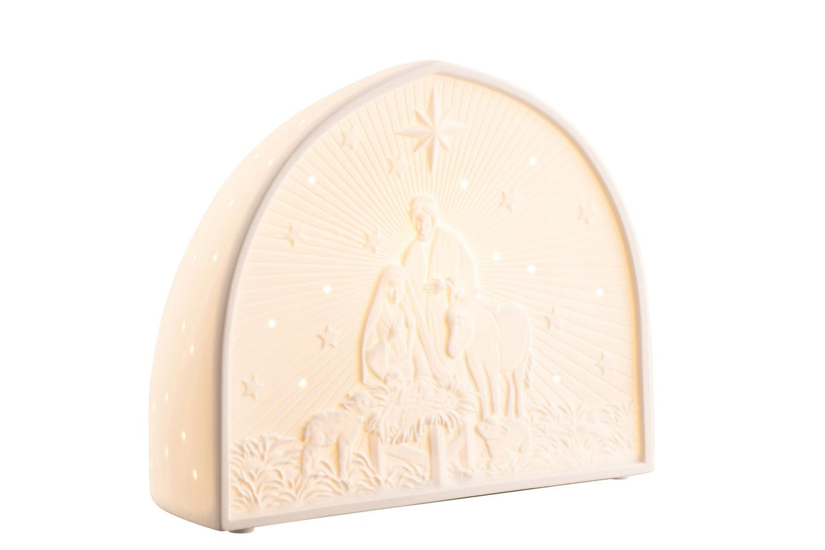 Belleek Living Nativity Luminaire