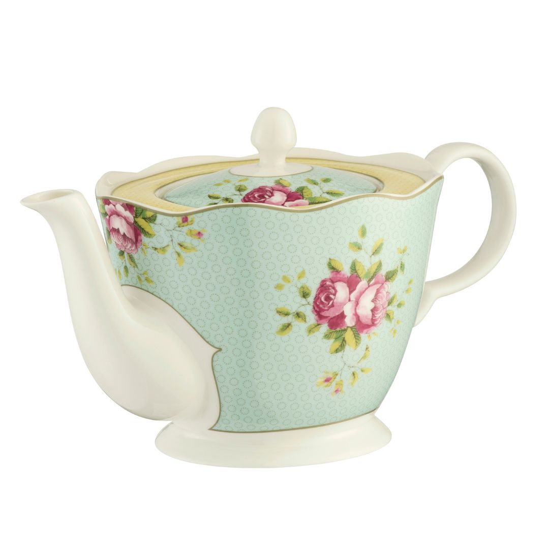 Aynsley Archive Rose Teapot
