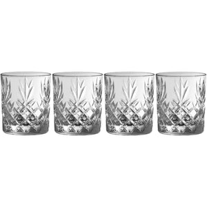 Engraved Renmore Whiskey Glass Set of 4