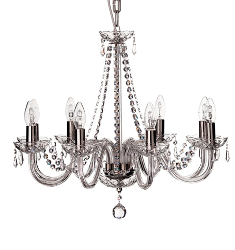 Cashel 8 Arm Chandelier US Fitting
