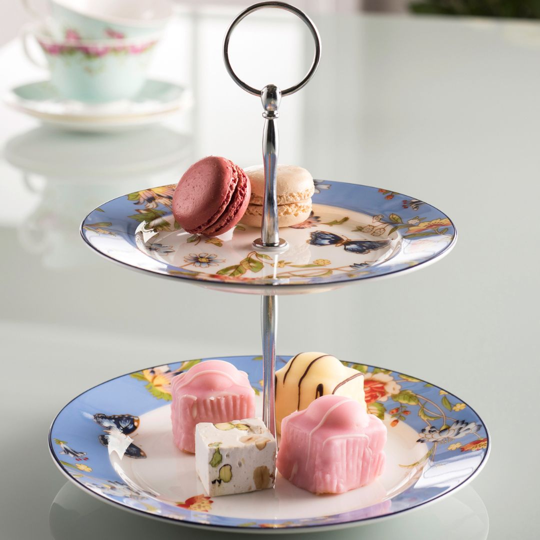 Aynsley Cottage Garden 2 Tiered Server