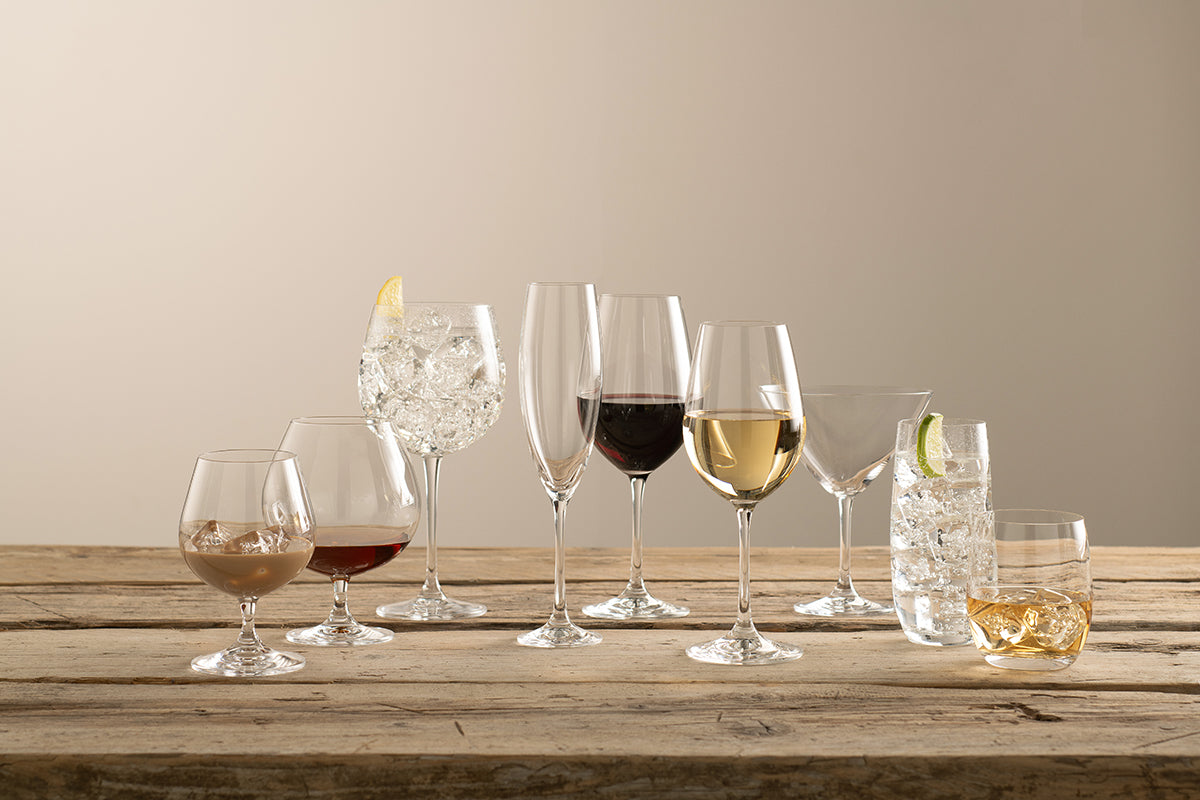 Elegance Brandy/Cream Liqueur Glass Pair