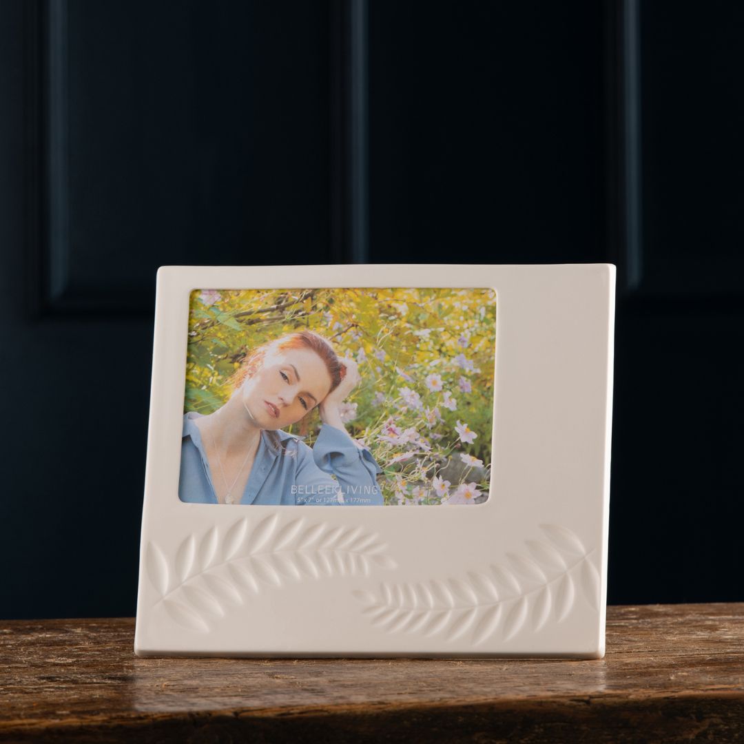 Belleek Living Fern 5 x 7 Frame