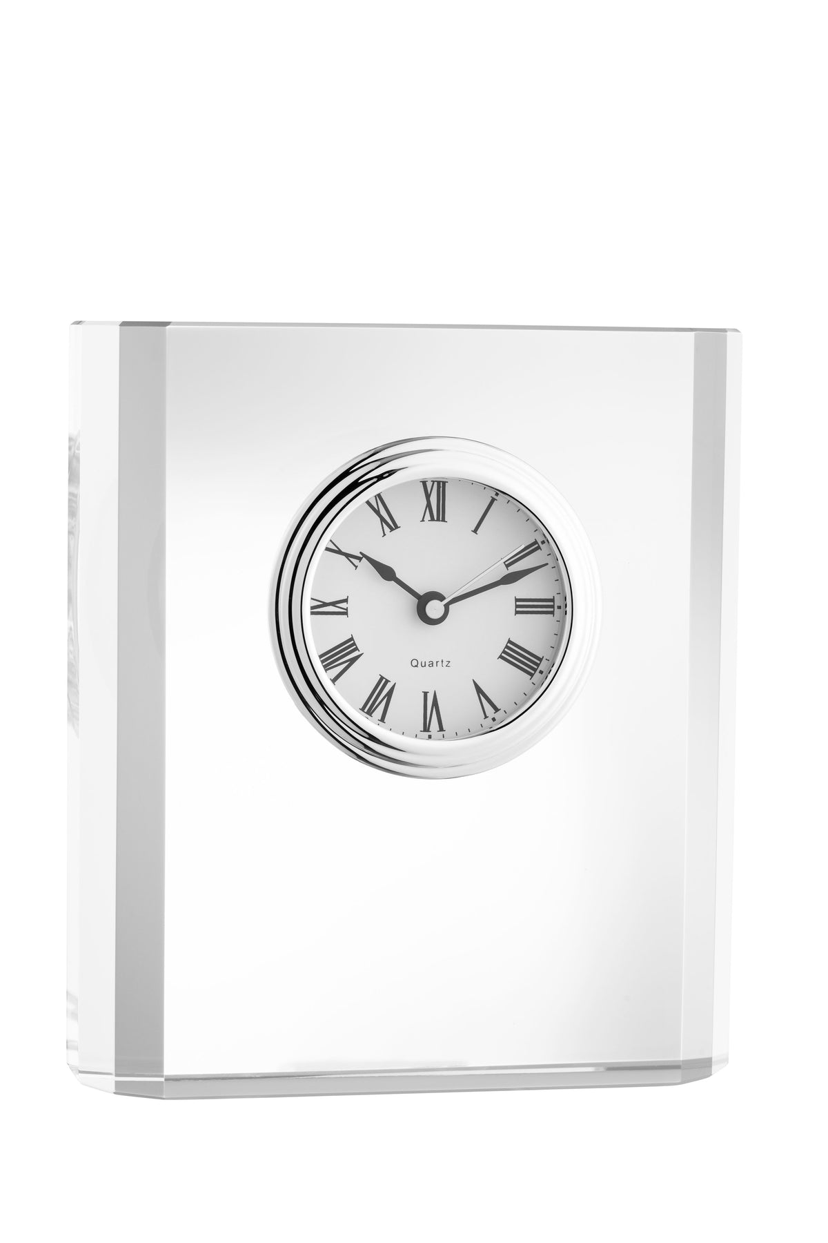 Engraved Large Mantel Clock