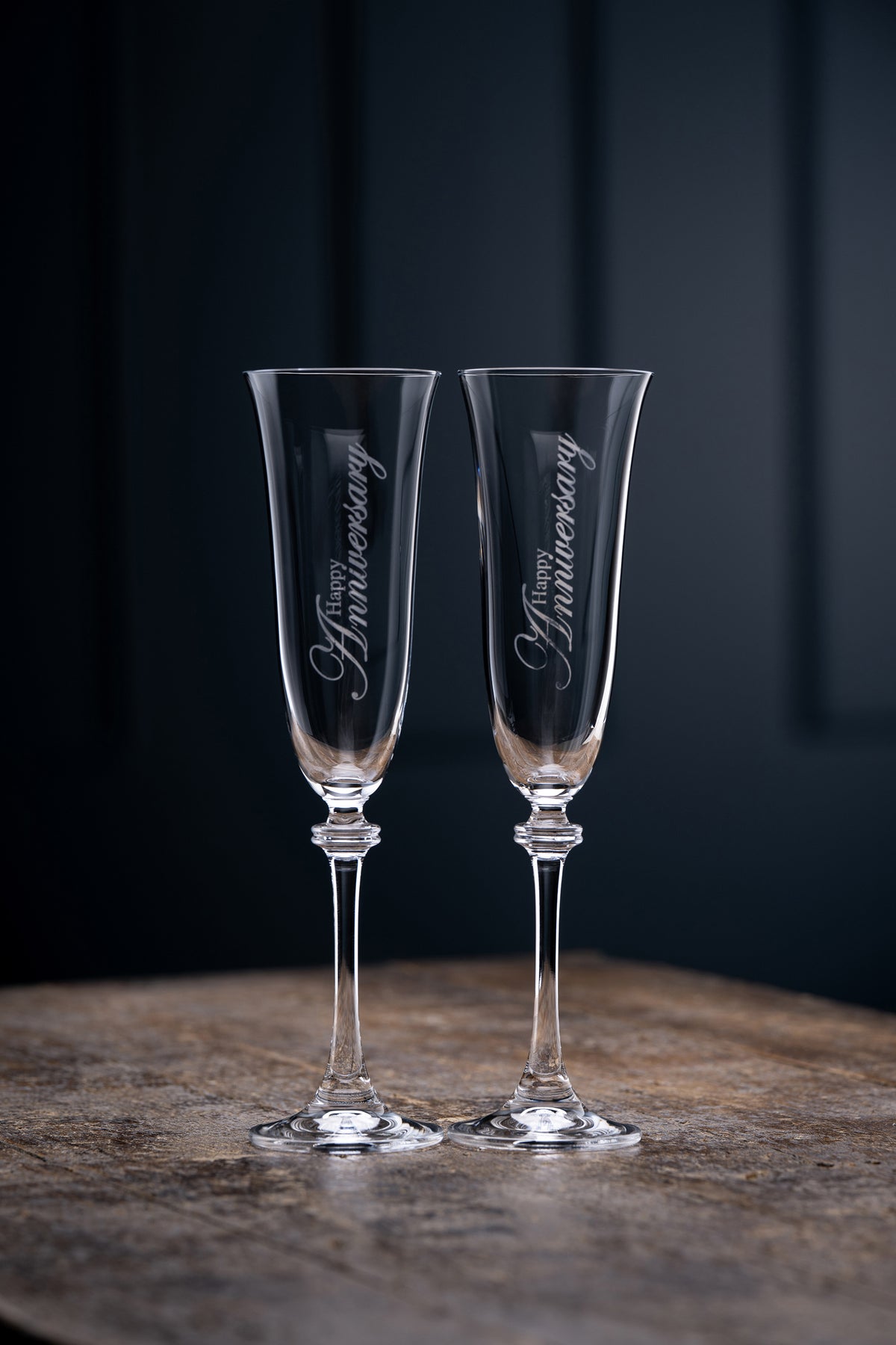 Happy Anniversary Liberty Flute Pair