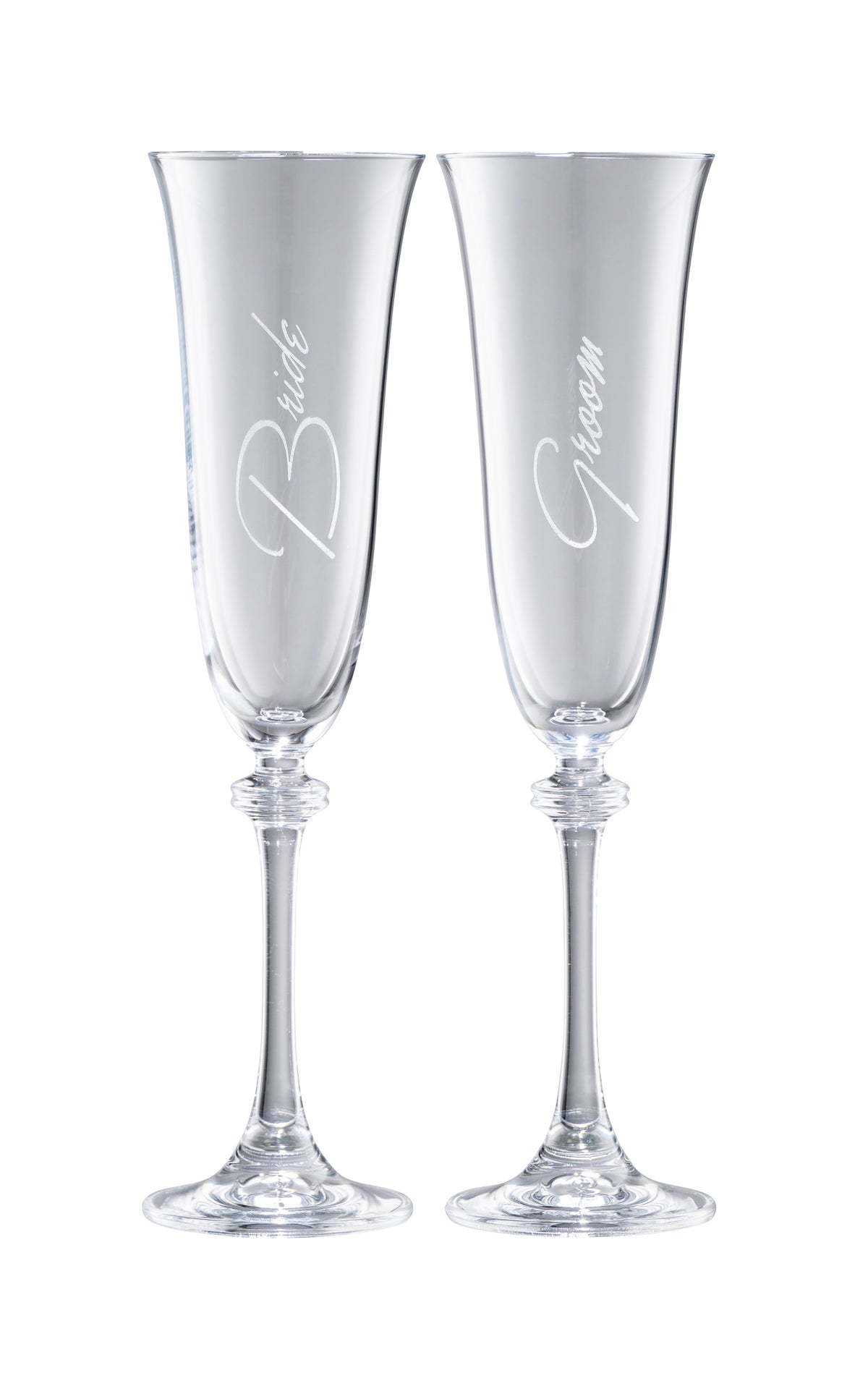 Bride & Groom Liberty Flute Pair