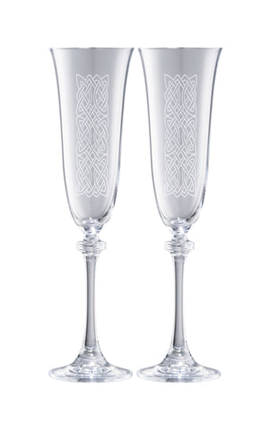 Celtic Knot Liberty Flute Pair