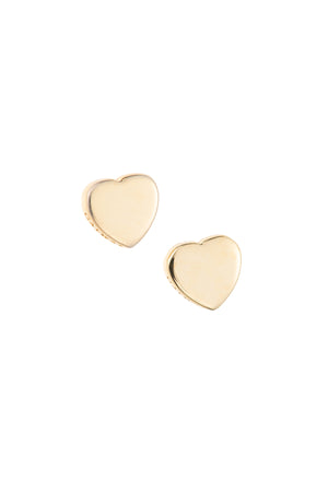 Heart of the Claddagh Silver & Gold Earrings