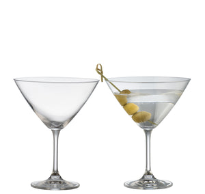 Elegance Martini/Cocktail Glass Pair