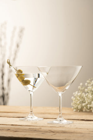 Elegance Martini/Cocktail Glass Pair