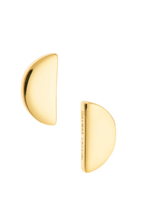 Arc Sterling Silver & Gold Stud Earrings