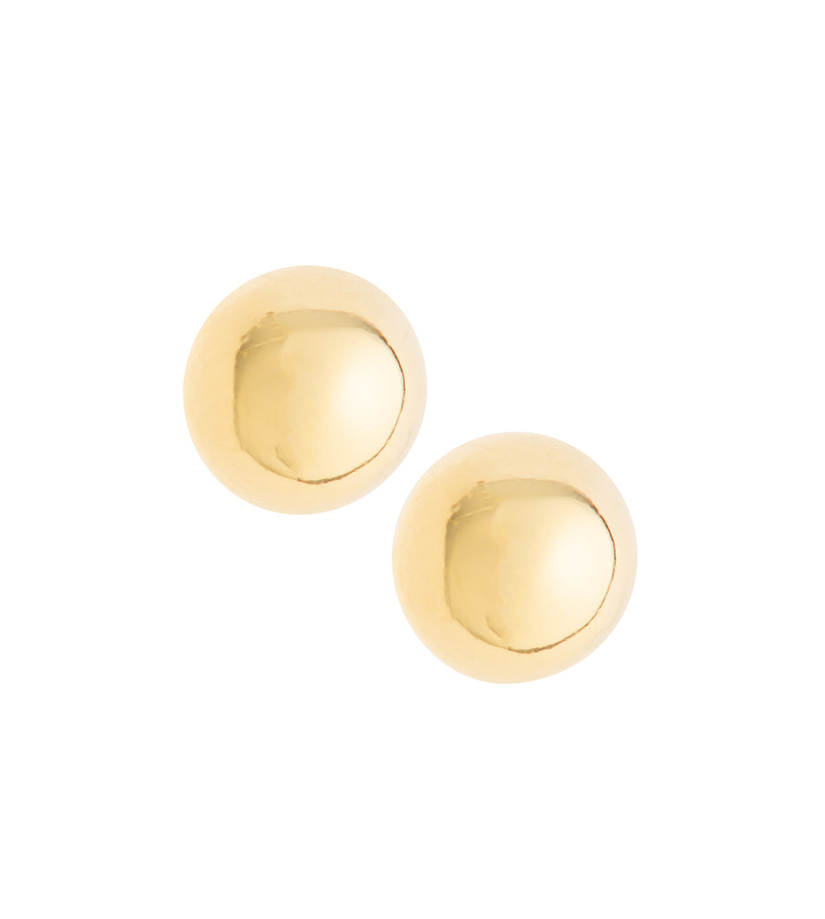 Balance Sterling Silver & Gold Stud Earrings