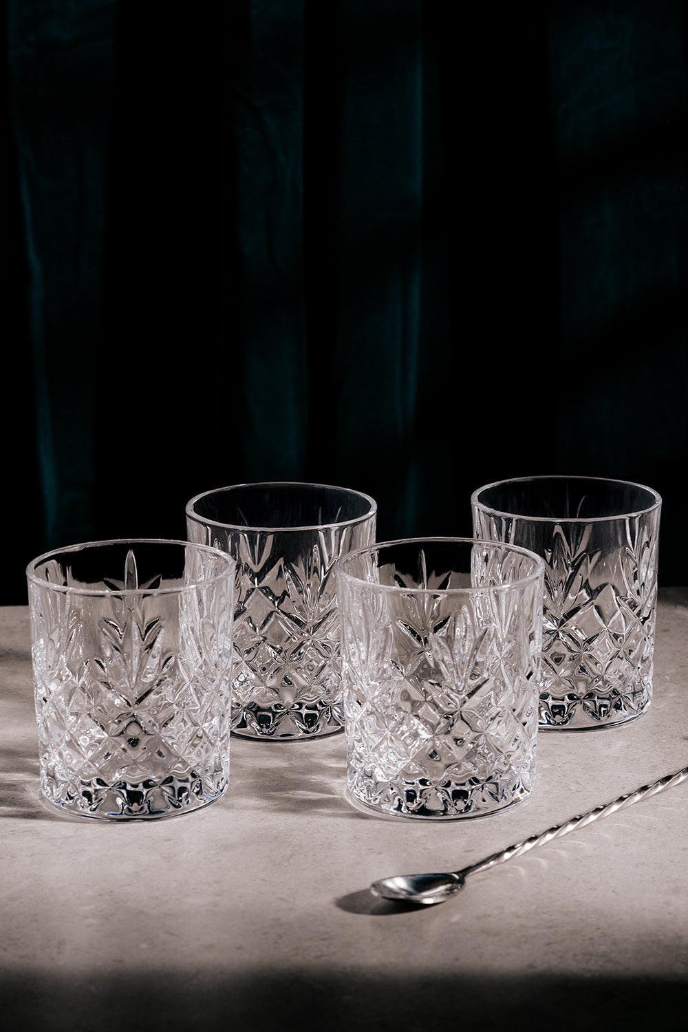 Renmore Whiskey Glass Set of 4