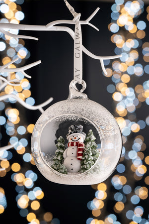 Snowman Forest Hanging Bauble