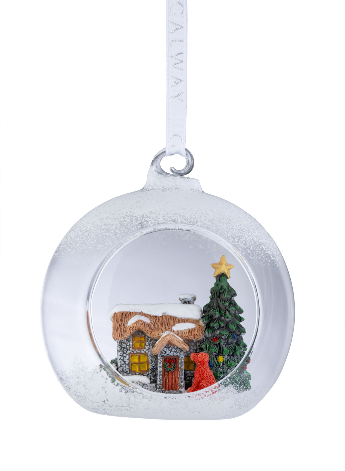 Christmas Cottage Hanging Bauble