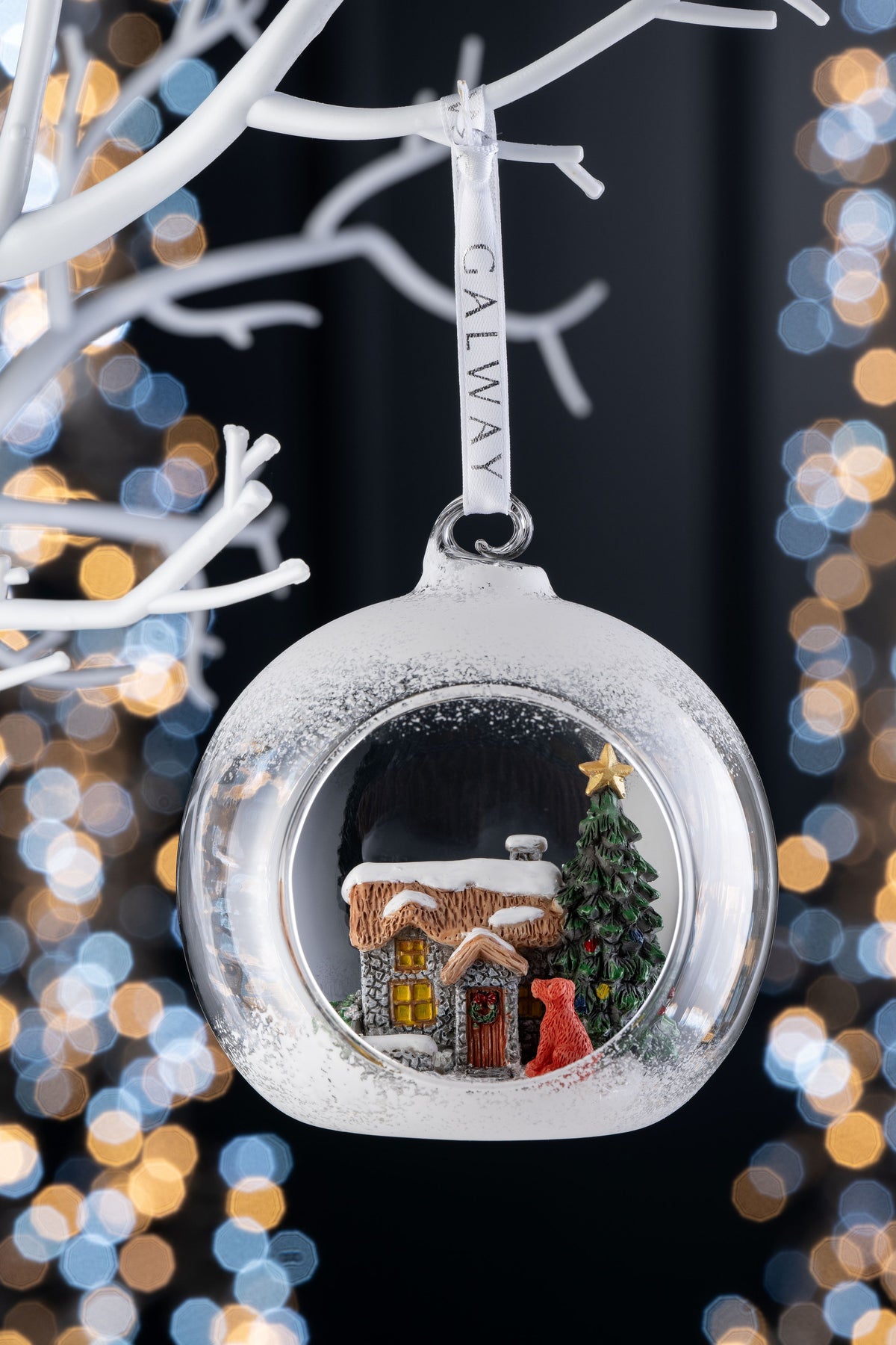 Christmas Cottage Hanging Bauble