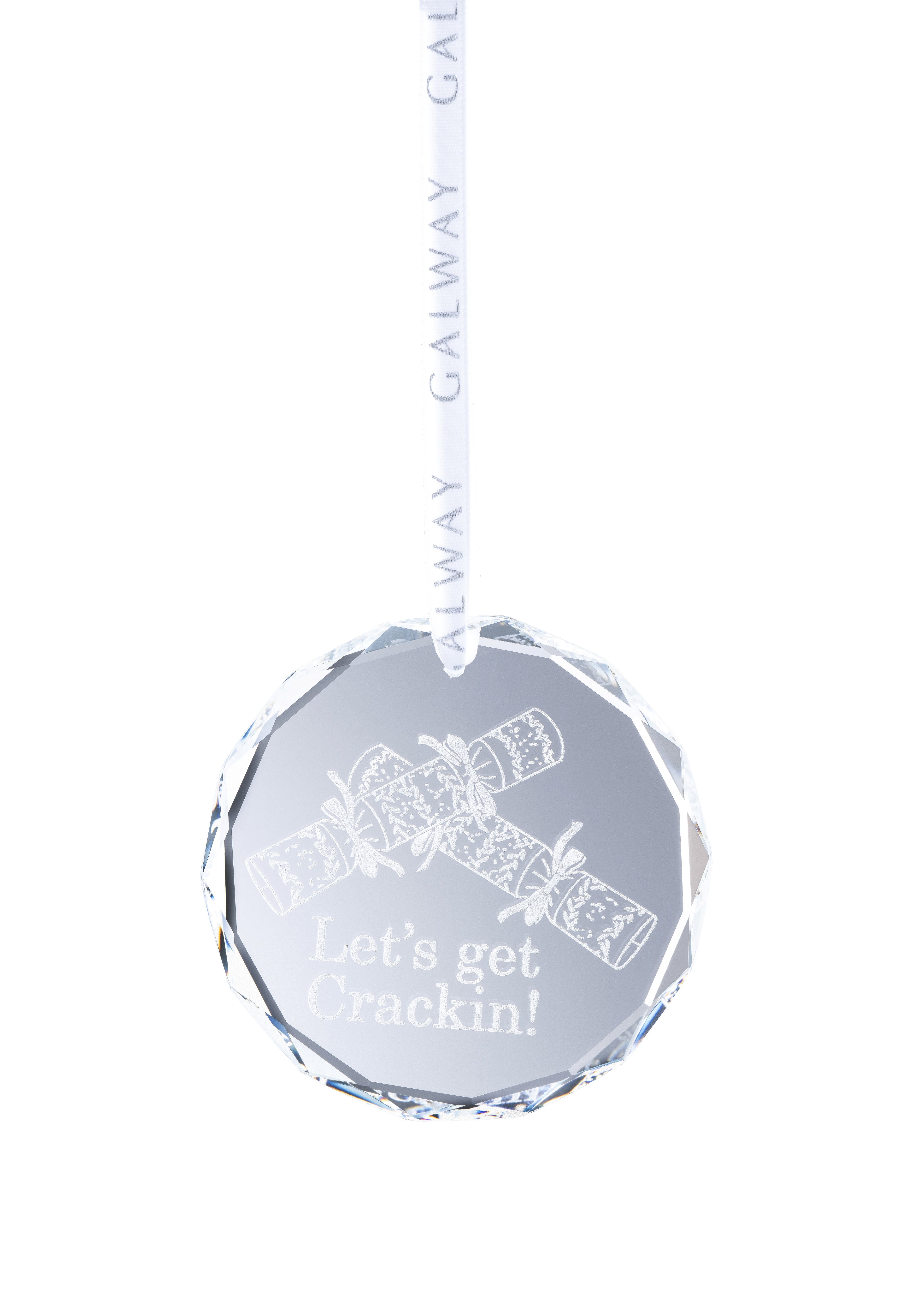 Christmas Cracker Round Ornament