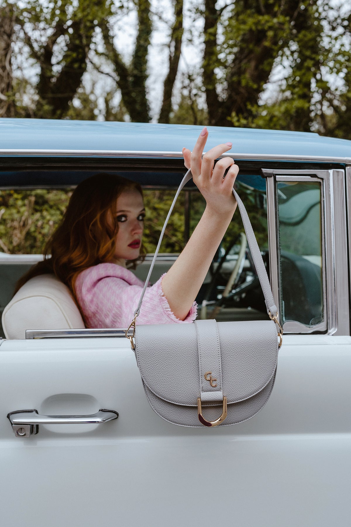 Saddle Bag Cloud Grey