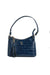 Mini Shoulder Bag - Atlantic Blue Croc Detail