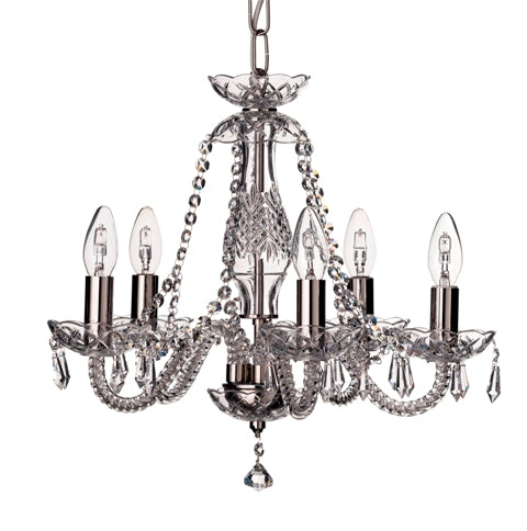 Leenane 5 Arm Chandelier US Fitting