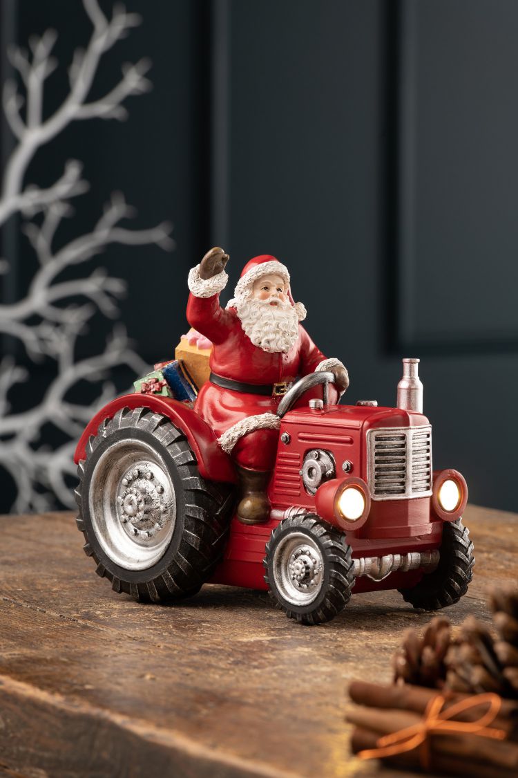 Aynsley Santa Tractor LED