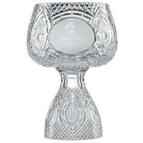 Engraved Two Piece Punch Bowl - Galway Irish Crystal