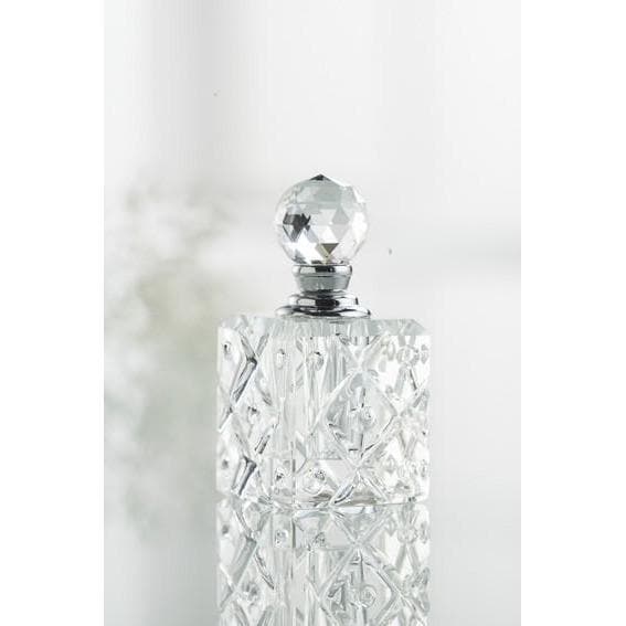 Mini Square Perfume Bottle - Galway Irish Crystal